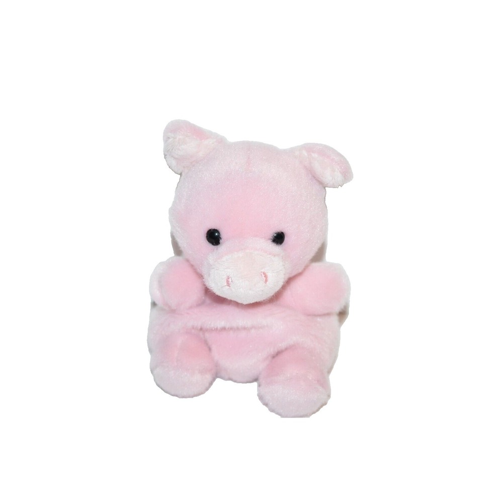 Aurora Palm Pals Wizard Pig 5" Bean Stuffed Animal Mini Plush Toy 2021 Piglet